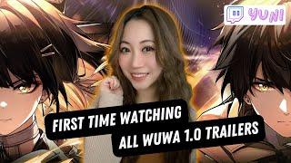 MY FIRST REACTION TO ALL WUWA 1.0 Trailers  Wuthering Waves #projectwave #wutheringwaves