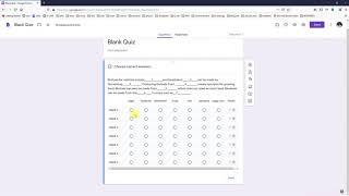 How to create fill in the Blank type questions in google form in  2 minutes