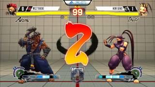 Tokido Akuma vs Sako Ibuki - EVO 2015 USF4 - 720p60fps