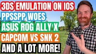 Whoa 3DS Emulation hits the App Store PPSSPP Frustrating Update and a LOT more