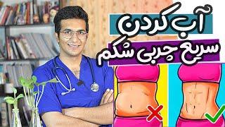 Melt belly fat  آب  کردن چربی های شکم