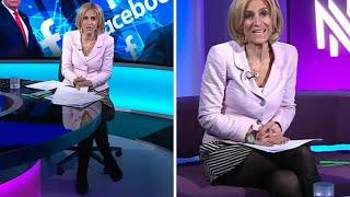 Emily Maitlis - Black Tights & Boots - Newsnight 5521