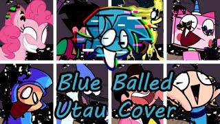 BlueBalled but Every Turn a Different Character Sings FNF Blue Balled but Everyone - UTAU Cover