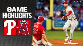 Phillies vs. Angels Game Highlights 42924  MLB Highlights