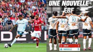 Stade Brestois 1-5 OM Mason Greenwood trop fort l’OM démarre fort 