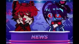 If Alastor Joined the VeesAlastor and Vox Vox x Val Hazbin hotelGacha Life 2