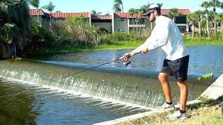 Fishing a Spillway for Snook - Exploring New Spots by Foot