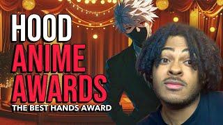 THIS GOT GHETTO QUICK  Hood Anime Awards Best Hands Award Reaction