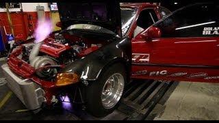 1100HP Turbo SFWD Civic On The Dyno - Carla Racing