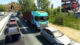 Map Jateng V3   Scania    Euro Truck Simulator 2  Logitech g29 gameplay