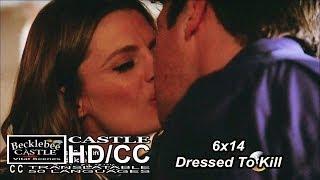 Castle 6x14 End Scene Dressed To Kill Castle and Beckett Caskett Kisses & Wedding Plans HDCC