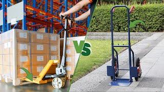 Pallet Jack vs Hand Truck Comparison for Efficient Material Handling