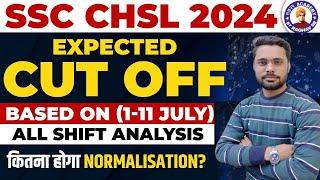 SSC CHSL 2024  CHSL Expected CUT  Ssc chsl Tier 1 cut off 2024   safe score