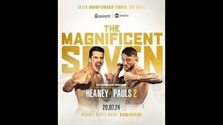 NATHAN HEANEY vs. BRAD PAULS II  Repeat or revenge?  British middleweight title PREVIEW.