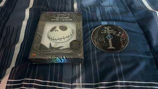 Opening to The Nightmare Before Christmas 2008 DVD Main MenuFrançais options Halloween special