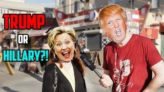 Trump and Hillary Voters GET TROLLED
