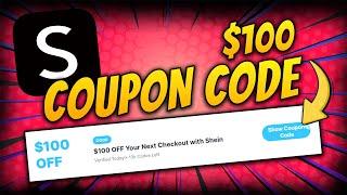  NEW SHEIN COUPON CODE 2024  Get $100 OFF Discount Code  Use These SHEIN Promo Codes