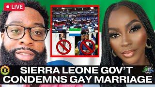 No Gay Marriage Sierra Leone Government Condemns Same Sex Relationships  LGBTQ Rights