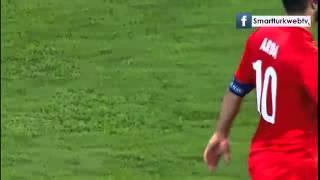 Türkiye 1 - 0  izlanda selçuk inanın müthiş frikik golü