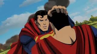Superman Earth-22 vs. Superman Earth-1 Fight Scene Ending Scene  Injustice 2021