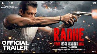 Radhe  Trailer  Salman Khan  Disha Patani  Randeep Hooda  Jackie Shroff  Prabhudeva  13 May