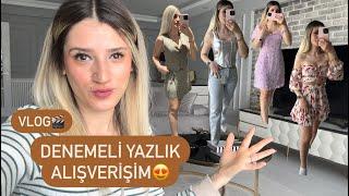 DENEMELİ YAZLIK ALIŞVERİŞİMYENİ MOP  SETİMİFTARA MİSAFİRL VARVLOG reklam