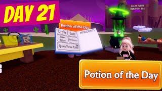 DAY 21 Potion Of The Day In Wacky Wizards