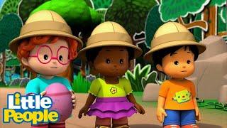 Little People Mini Adventures  Be Careful With The Egg  Kids Cartoons