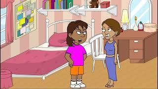 Dora coppies her mum and gets grounded