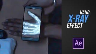 Hand X-Ray Scan Effect  After Effects VFX Tutorial  Raj Angad vines