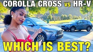 Battle of the Baby SUVs  2023 Honda HR-V vs. 2022 Toyota Corolla Cross  Subcompact SUV Comparison