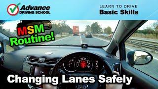 Changing Lanes Safely    Learn to drive Basic skills