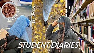 Student diaries  uOttawa vlog studying for midterms grocery shopping etc