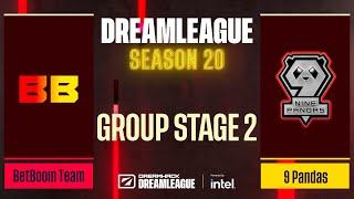 Dota2 - BetBoom Team vs 9 Pandas - Game 1 - DreamLeague Season 20 - Group Stage 2