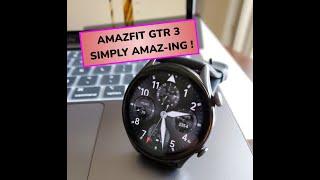 Amazfit GTR 3 Pro Review The Best Smart watch in 2022? Amoled Display Heart Rate Alexa