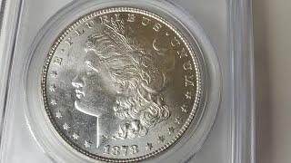 1878 Morgan silver dollar collection