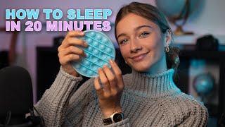 ASMR - HOW TO SLEEP IN 20 MINUTES NO TALKING