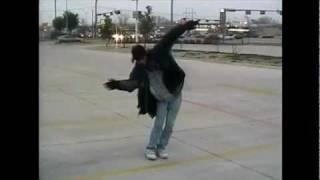 Homeless Guy Bum Break Dancing For $2 After Eating Trash wMusic