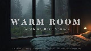 Rain Sounds For Sleeping - Soft Rain Sound in Forest for Stress Relief Fall Asleep Quickly