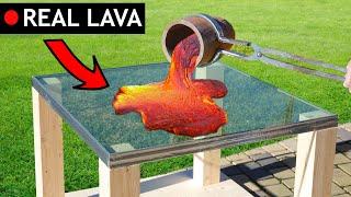 REAL LAVA vs Fireproof GLASS Will It Break?