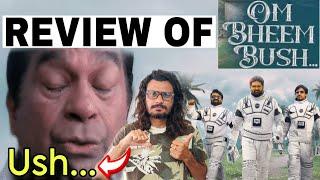 Om Bheem Bush Review  Sree Vishnu  Rahul Ramakrishna  Priyadarshi  Poolachokka  Om Bhim Bush