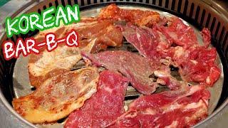 How to eat Korean Bar-B-Q for the first time  Valentines Celebration  2021