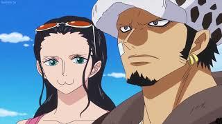 Robin x Law zoro jealous