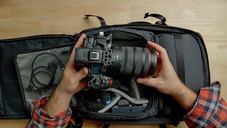Canon R5C - Compact Travel Kit For Shooting Events  Compagnon Adapt 25L Backpack