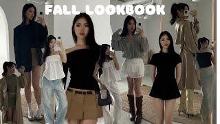 FALL LOOKBOOK Back to school edition