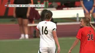 Virginia Tech vs Miami  Women Soccer Oct 62022