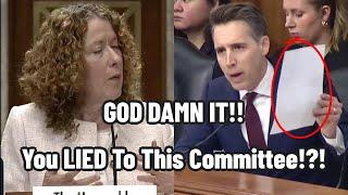 Josh Hawley Brutally Confronts LYING Biden Official About Shocking Past Actions