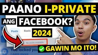 HOW TO PRIVATE FACEBOOK ACCOUNT 2024? HOW TO LOCK FACEBOOK PROFILE 2024