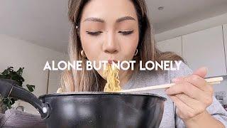 Sometimes all you need is food  ALONE BUT NOT LONELY VLOG