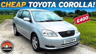 I BOUGHT A CHEAP TOYOTA COROLLA FOR £400